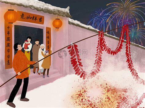 放鞭炮|春节传统习俗：新年放鞭炮的历史与文化意义